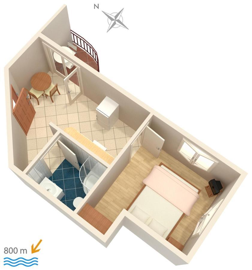 Apartments And Rooms With Parking Space Njivice, Krk - 5458 エクステリア 写真
